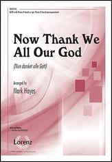 Now Thank We All Our God SATB choral sheet music cover